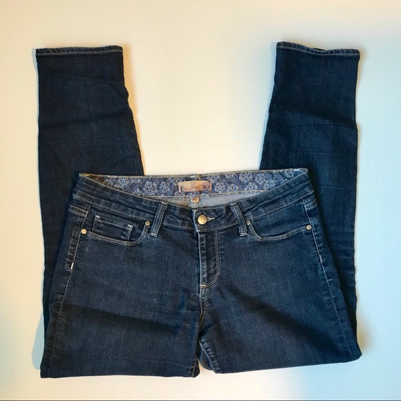 Paige Denim Skinny Ankle Jeans - Medium Wash - Picture 3 of 8